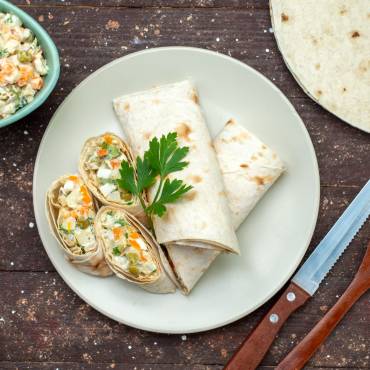 Mushroom and Egg Tacos